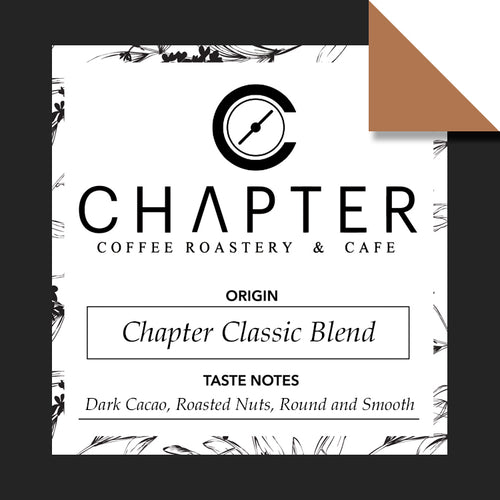 Specialty coffee blend by Chapter Coffee Roastery and Cafe