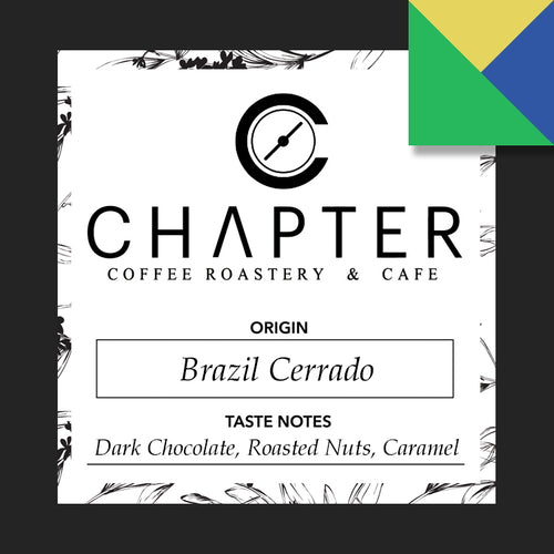 Single origin specialty coffee from Brazil roasted by Chapter Coffee Roastery and Cafe based in Philippines