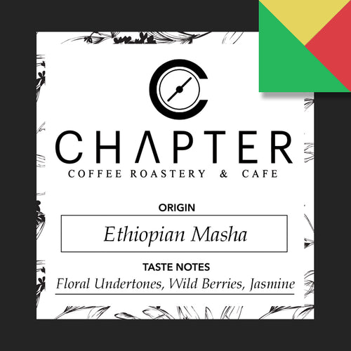 Single origin specialty coffee from Ethiopia roasted by Chapter Coffee Roastery and Cafe based in Philippines